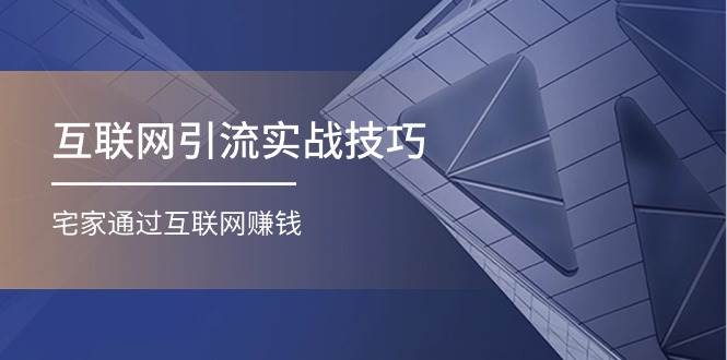 互联网引流实操技巧(适合微商,吸引宝妈),宅家通过互联网赚钱(17节)-逍遥游