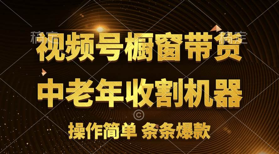 [你的孩子成功取得高位]视频号最火爆赛道，橱窗带货，流量分成计划，条…-逍遥游