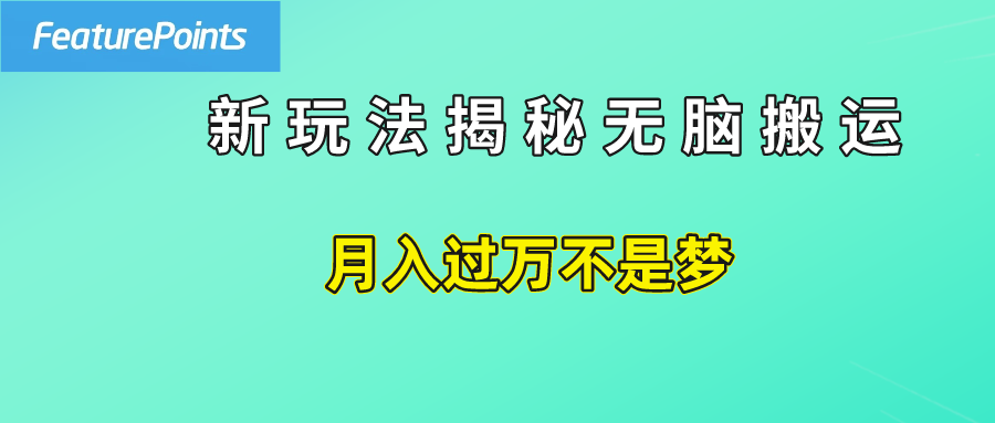 简单操作,每天50美元收入,搬运就是赚钱的秘诀!-逍遥游