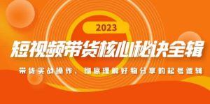 短视频带货核心秘诀全辑：带货实战操作，彻底理解好物分享的起号逻辑-逍遥游