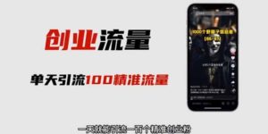 自媒体音频加图文制作视频 一天引流一百个精准创业粉【音频软件+图片素材】-逍遥游