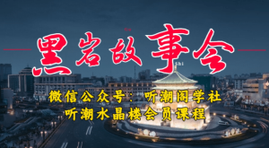 1万播放充值500!三级分销小说推文模式!听潮阁学社黑岩故事会实操全流程-逍遥游