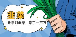 我靠割韭菜 赚了一百万-逍遥游