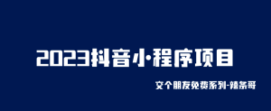 2023抖音小程序项目，变现逻辑非常很简单，当天变现，次日提现-逍遥游