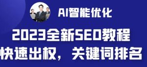2023最新网站AI智能优化SEO教程，简单快速出权重，AI自动写文章+AI绘画配图-逍遥游