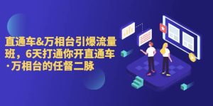 直通车+万相台引爆流量班，6天打通你开直通车·万相台的任督 二脉-逍遥游