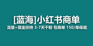 【蓝海项目】小红书商单项目，7天就能接广告变现，稳定一天500+保姆级玩法-逍遥游