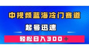 中视频蓝海冷门赛道，韩国视频奇闻解说，起号迅速，日入300＋-逍遥游