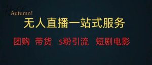 无人直播全套服务，变现稳定-逍遥游