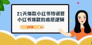 21天-爆款小红书特训营，小红书爆款的底层逻辑（8节课）-逍遥游