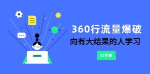 360行-流量爆破,向有大结果的人学习(6节课)-逍遥游