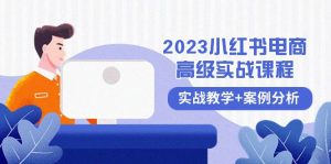 2023小红书-电商高级实战课程,实战教学+案例分析(38节课)-逍遥游