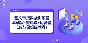 图文带货实战训练营:基础篇+剪辑篇+运营篇(38节保姆级教程)-逍遥游