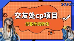 交友搭子付费进群项目,低客单高转化率,长久稳定,单号日入200+-逍遥游