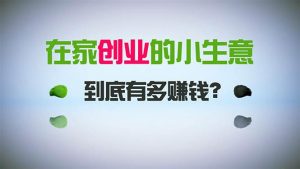 在家创业，日引300+创业粉，一年收入30万，闷声发财的小生意，比打工强-逍遥游