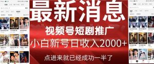 2024视频号推广短剧,福利周来临,即将开始短剧时代-逍遥游