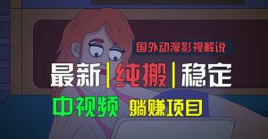 国外动漫影视解说,批量下载自动翻译,纯搬运稳定过原创,小白也能轻松…-逍遥游