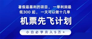 2024暑假最赚钱的项目，暑假来临，正是项目利润高爆发时期。市场很大，…-逍遥游