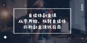 自媒体-副业课，从0开始，玩转自媒体——你的副业赚钱指南（58节课）-逍遥游